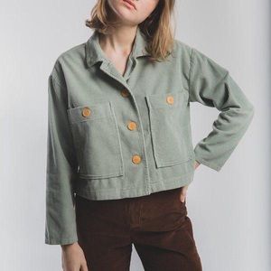 Paloma Wool Cropped Corduroy Jacket